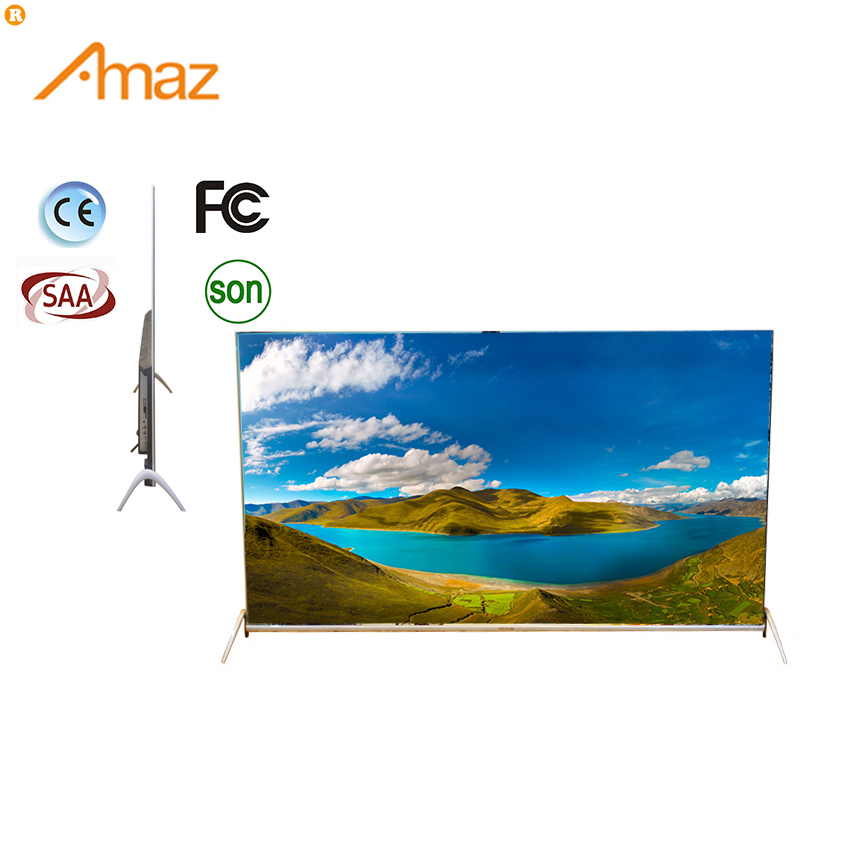 Amaz завод очень slime экран QLED 55 дюймов oled televisor Смарт android qled телевизор 55 дюймов в формате 4k uhd, телевидения ТВ