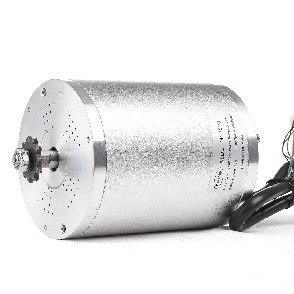 36V 48V 72V 1000W-3000W 50A 80A Electric Motor For Motorcycle blcd Motor With Battery