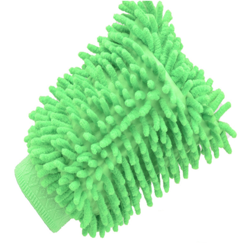 Double Side Car Wash Gloves Motorcycle Vehicle Auto Cleaning Glove