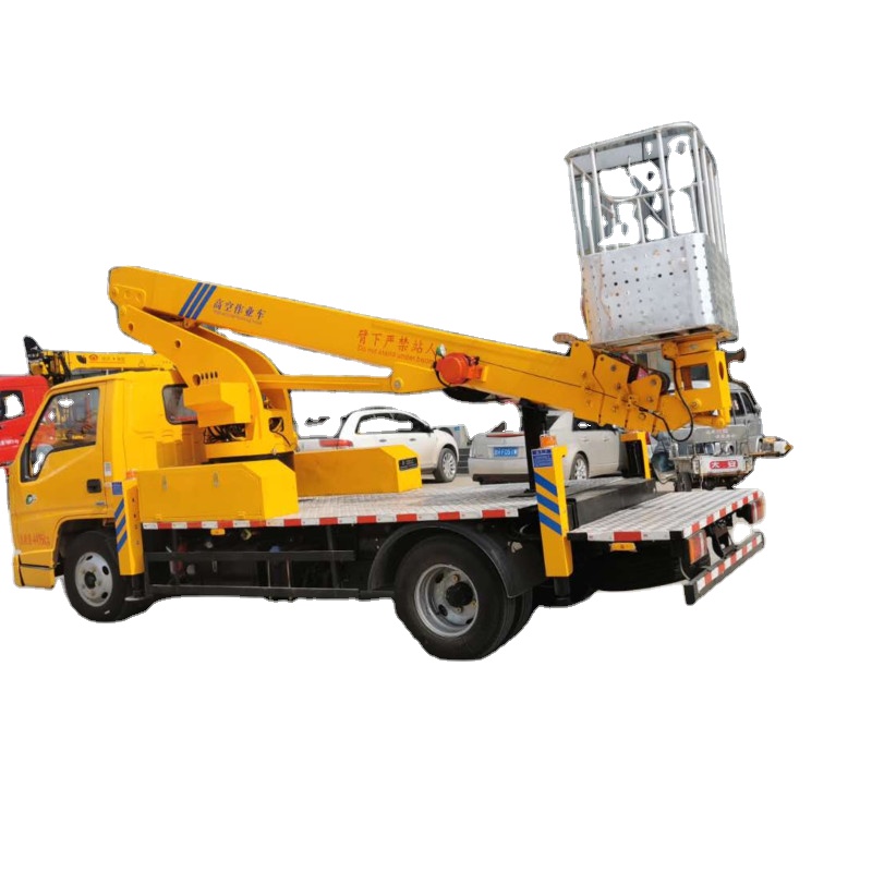 23m high altitude operation truck aerial ladder platform truck