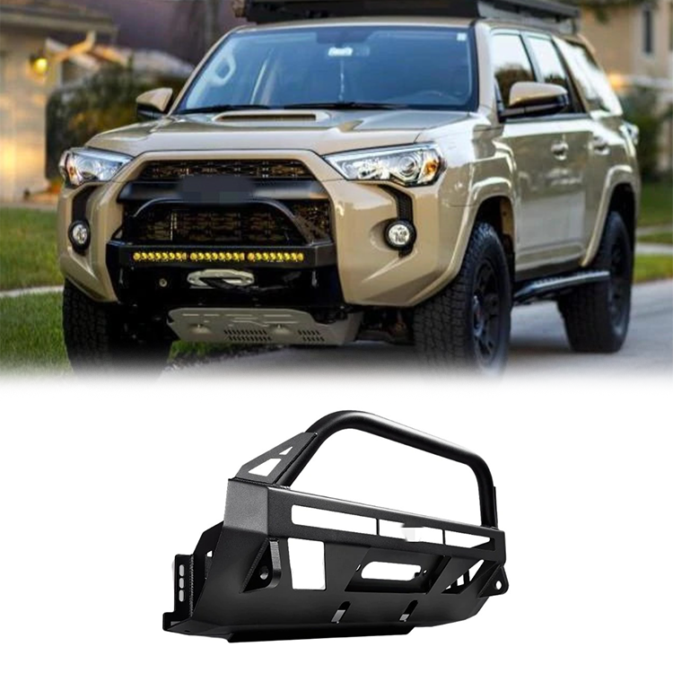 Комплект кузова Spedking 2014-2022 4x4 аксессуары и детали передний TRD Pro стальной конверсии бампер для Toyota 4Runner