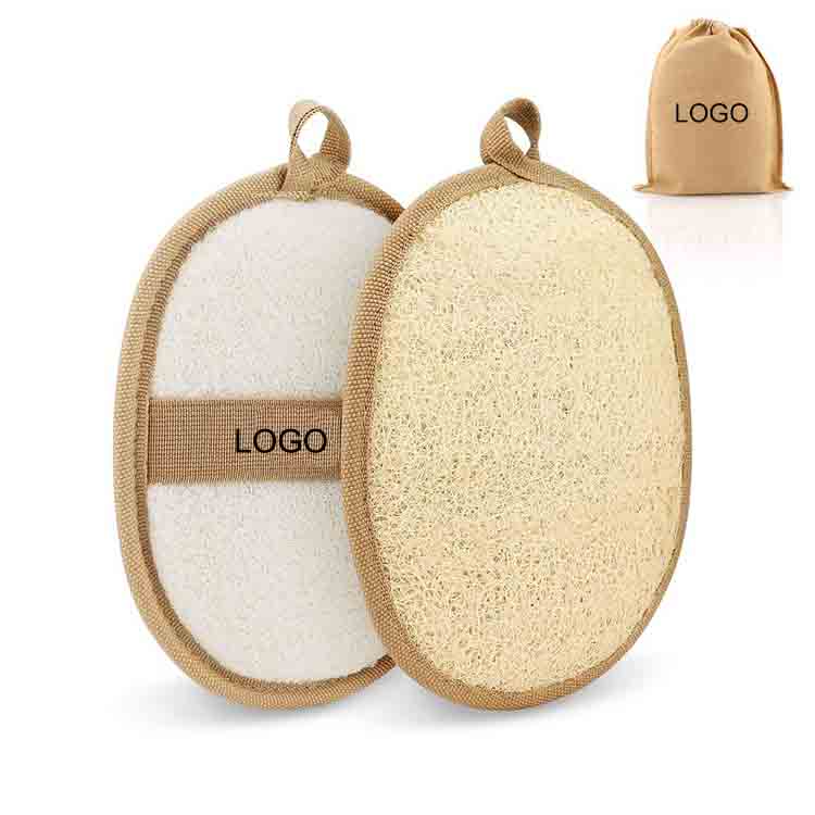 100% Natural Scrubber Body Glove Close Skin Loofah Sponge Exfoliating Loofah Sponge Pads