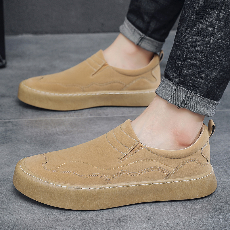 Y 39-46 plus size men's shoes fashion trendy breathable beanie casual shoes for men