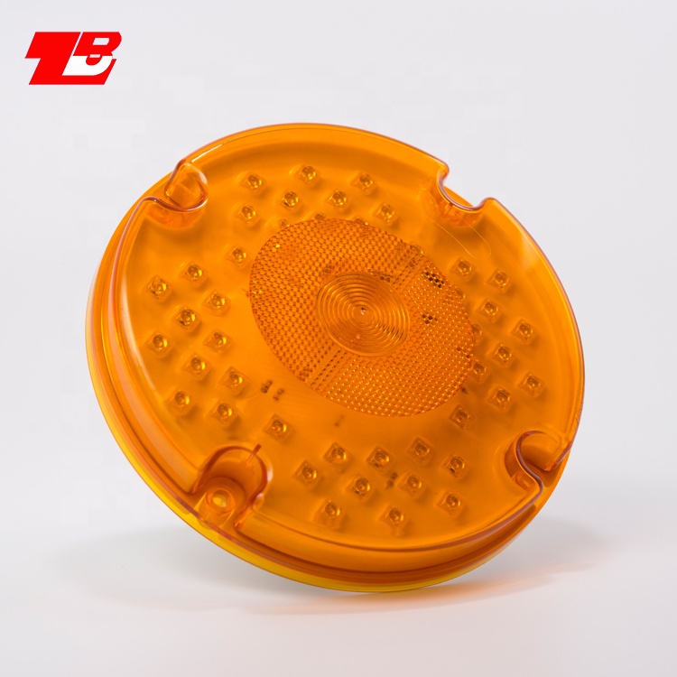 PC Lens 44 шт., диоды Piranha, задний фонарь для автобуса, грузовика, прицепа, 7 дюймов, круглый светодиодный стоп-сигнал, задний фонарь