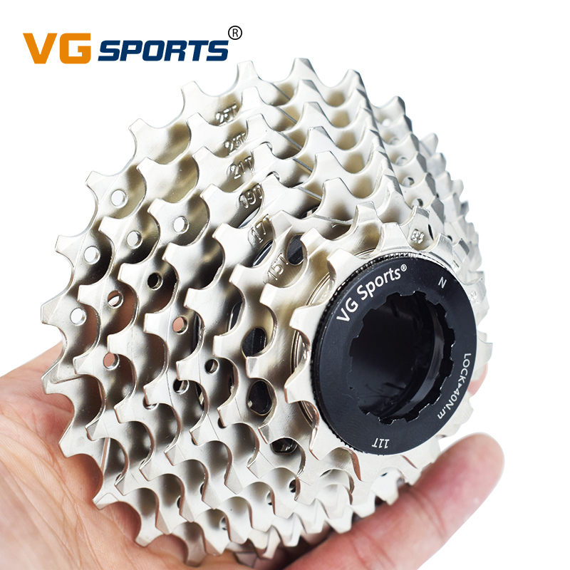 VG SPORTS, 8 скоростей, 11-25T, кассета для горного велосипеда, свободное колесо, звездочка, серебристый велосипедный свободный круг
