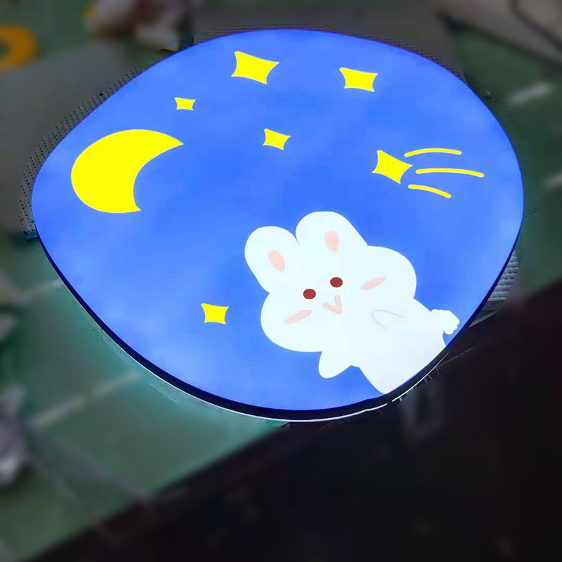Acryl light letter custom sign box acrylic led signs factory price