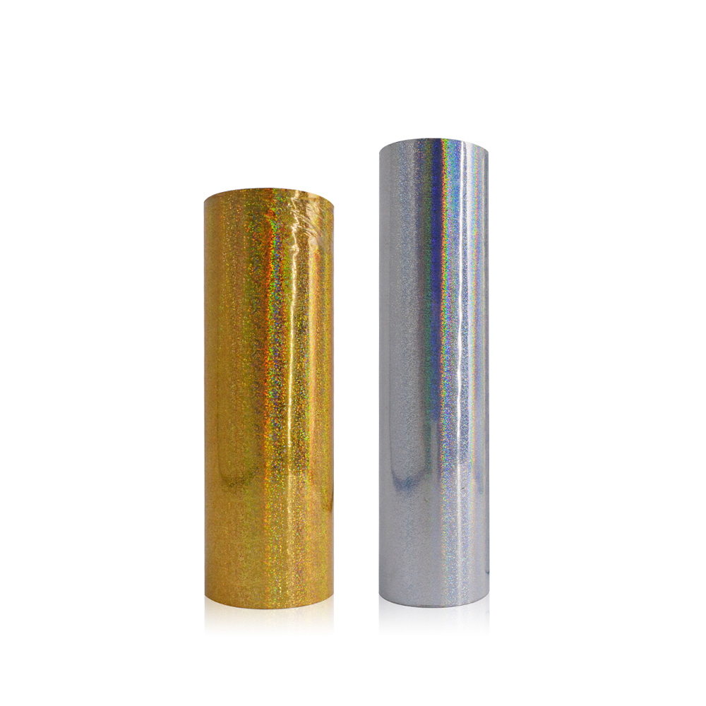 Custom 3d Holographic Film Holographic Hot Foil Stamping Machine Overlay Film Rolls Stretch Transparent Pvc Film Chemical