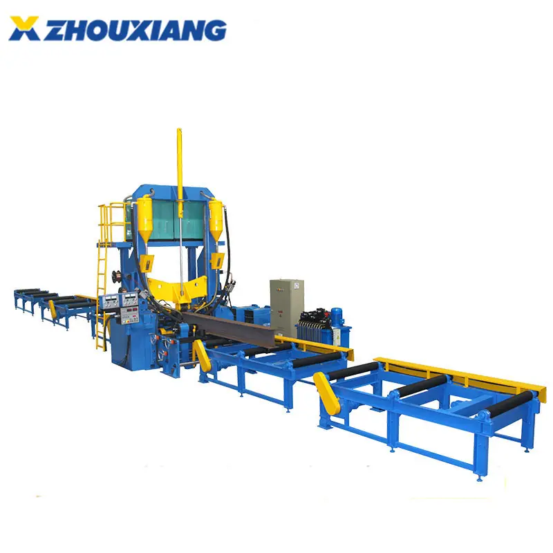 Zhouxiang Assembling Welding Straightening 3 in 1 H Beam Welding Line