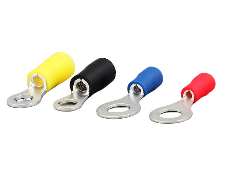 China manufacturing cheap terminal copper pre-insulated useful ring terminal
