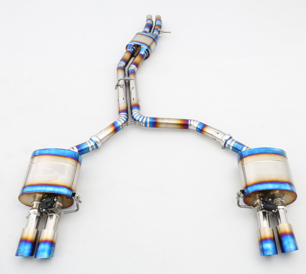 China Golden Supplier Top Quality Audi S6 4.0 TFSI 4G S7 Titanium Exhaust System