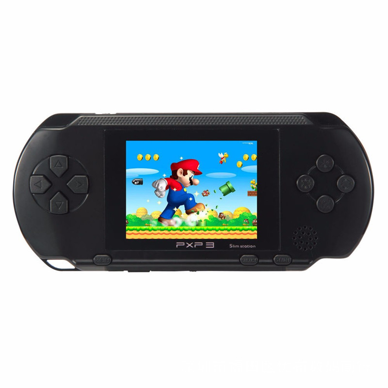 Портативная игровая консоль PXP3, Игровая приставка с улучшенной подсветкой, в стиле ретро