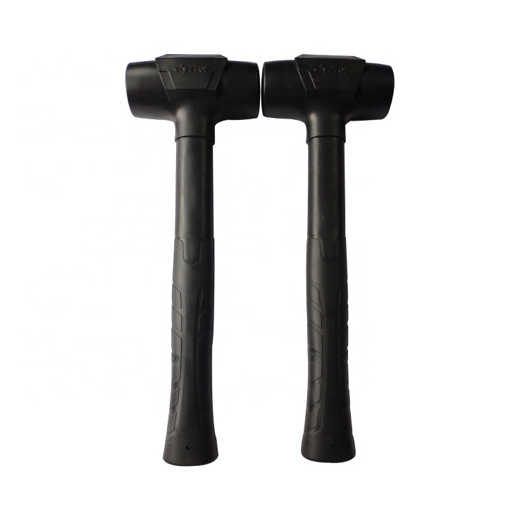 High Quality Rubber No Elastic Rubber Mallet, No Elastic Hammer, Dead Blow Rubber Hammer