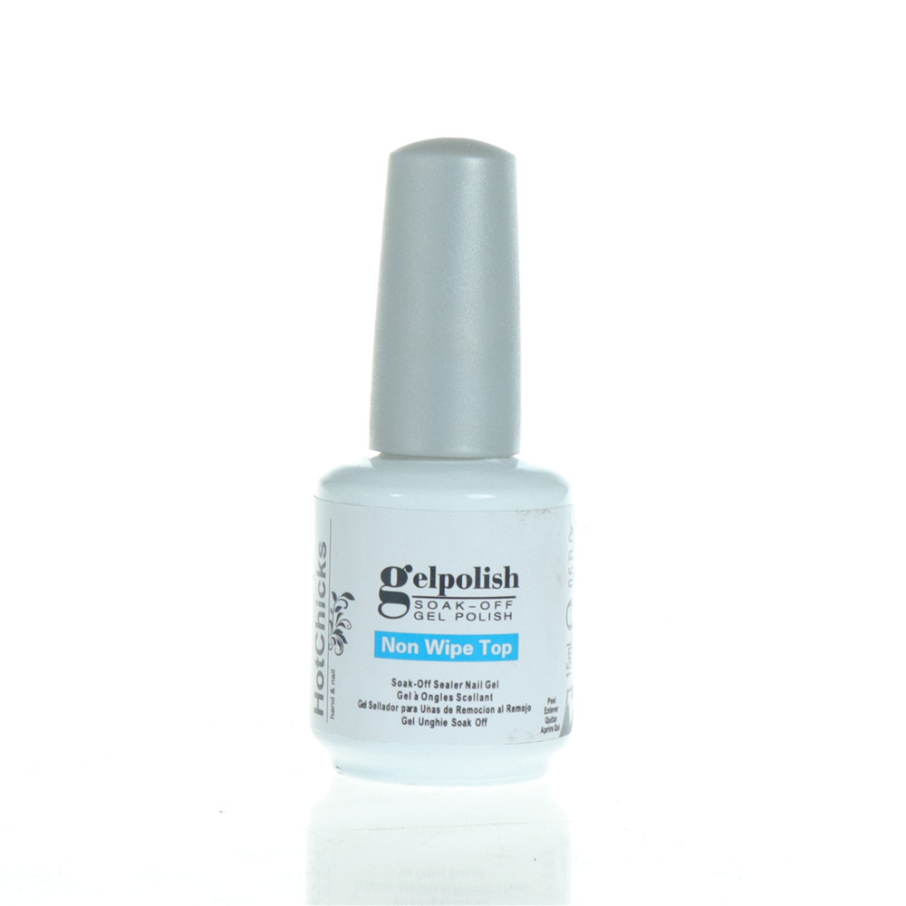 China Supplier UV/LED Nail Gel Polish 15ml Base Coat/Top Coat Soak Off Easy UV Lamp Art Salon no wipe 6 in 1 top gel