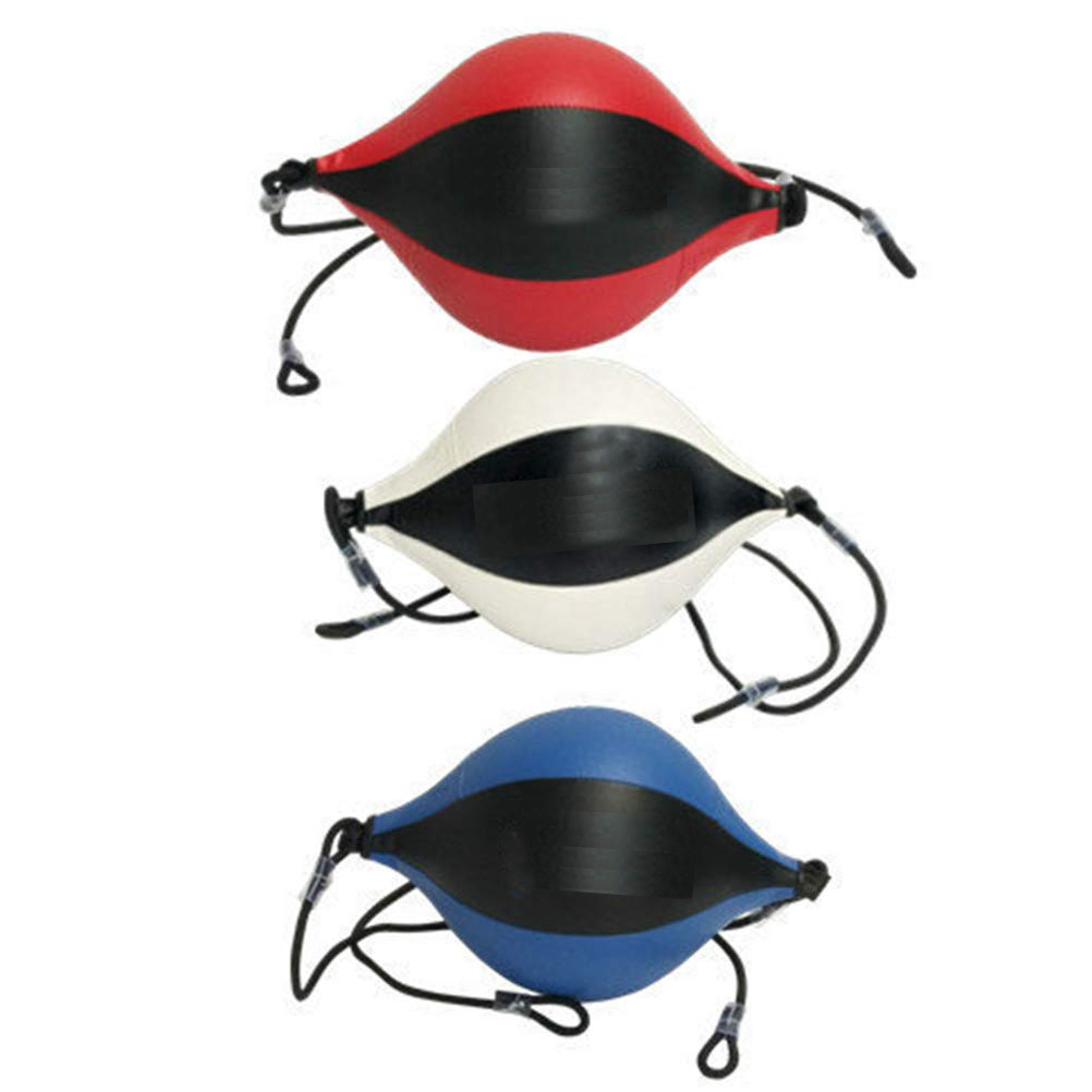 Custom Logo Double End Speed Ball, Mma Training Pu Leather Free Standing Kick Boxing Punching Bag