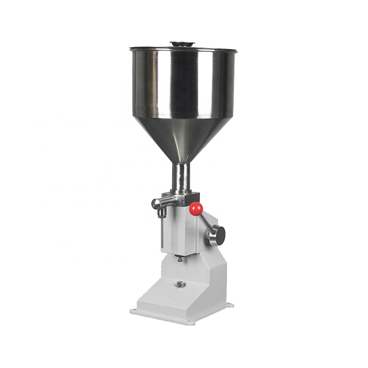 DUOQI A-03 manual type paste and liquid both filling machine for honey toothpaste juice gel shampoo hand washing filling