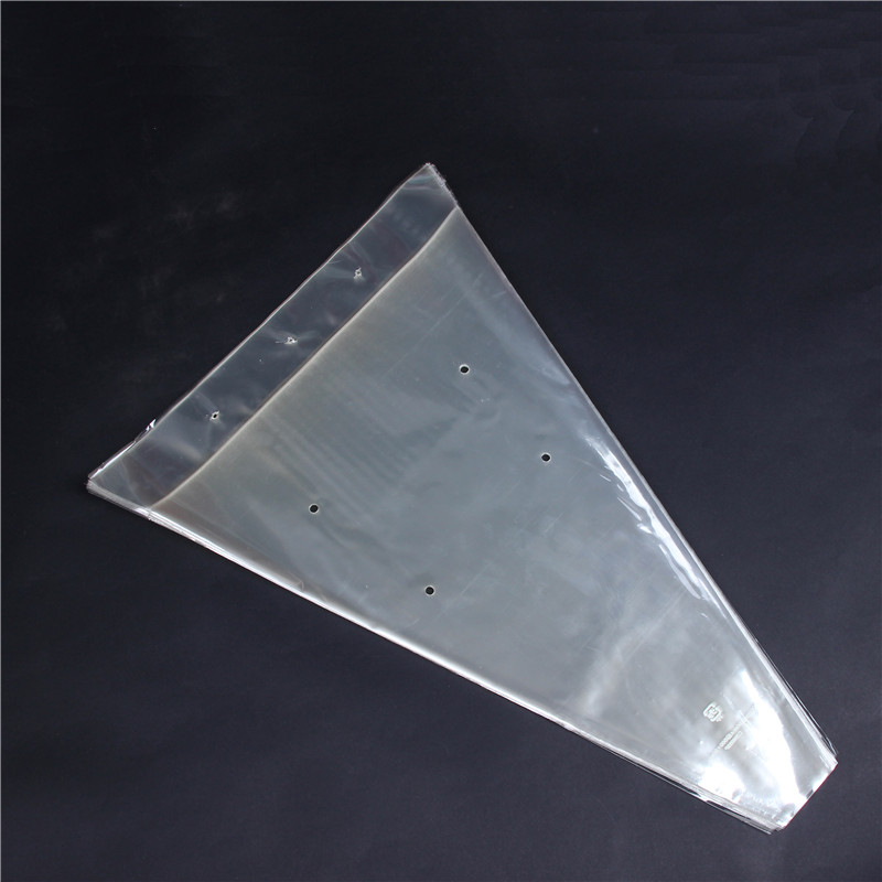 flower bag for wrapping plastic package plant flower sleeve flower bouquet sleeve