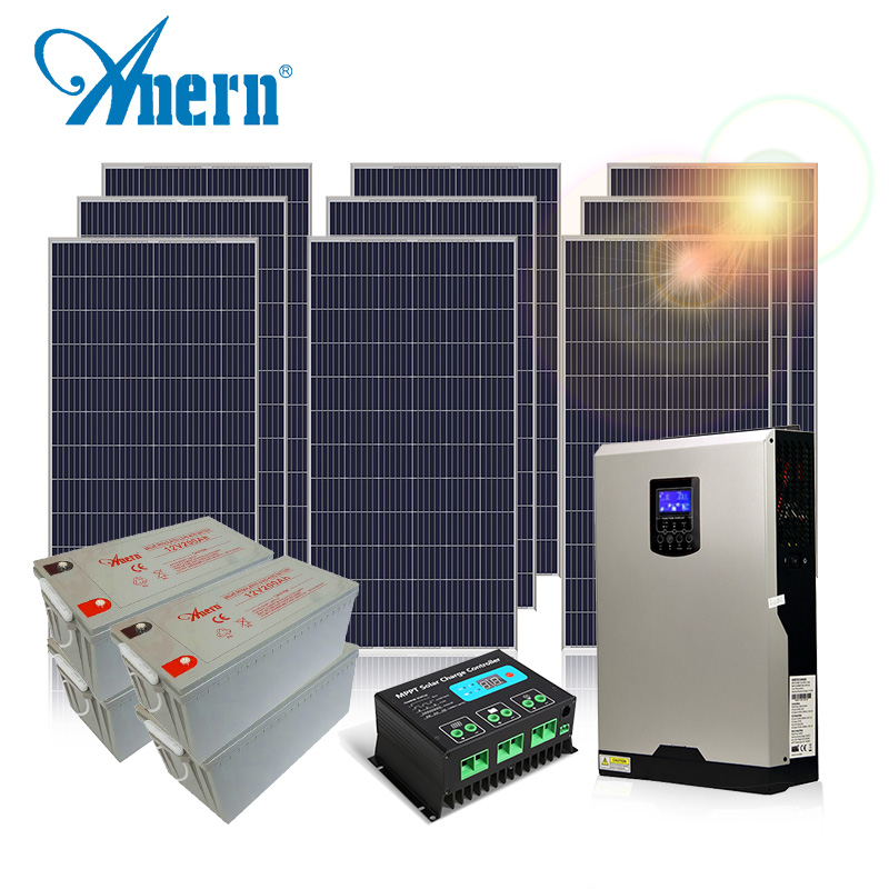 1kw 2kw 3kw 4kw 15kw 20kw решетки панели солнечной энергии системы для дома