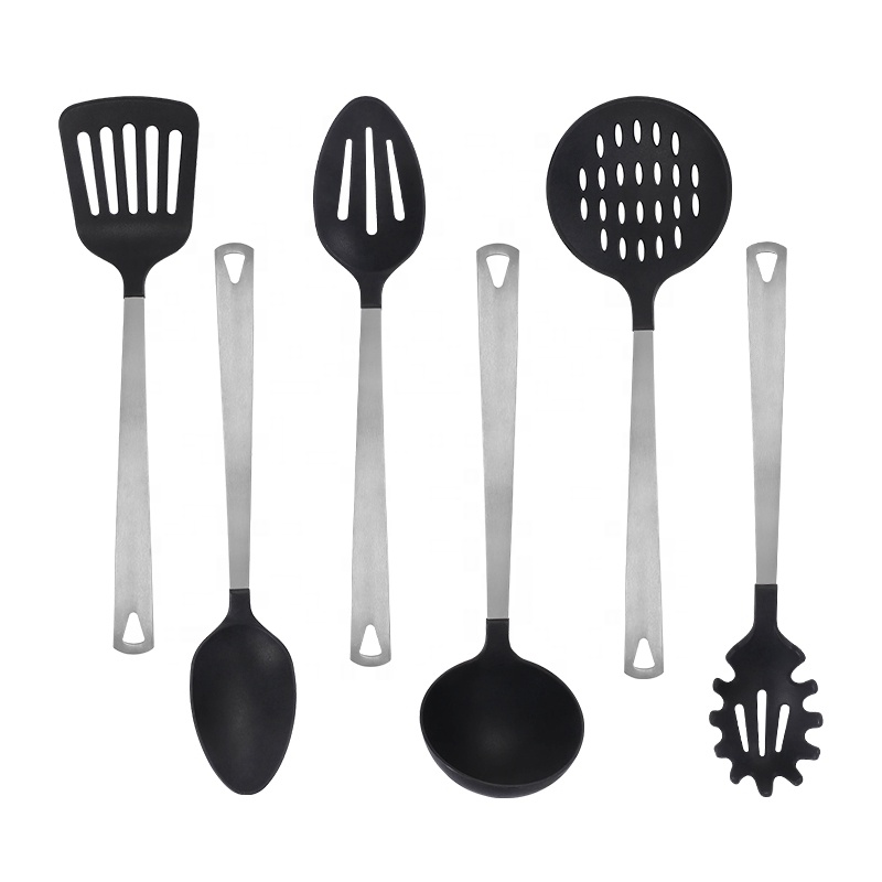 Hot Sale 6Pcs Nylon Kitchen Utensil Tools Kitchenware Set Utensils Cooking Tools