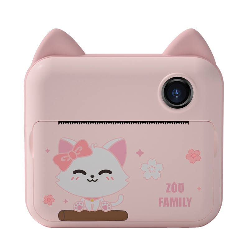 Child Instant Print Thermal Printing Digital Photo Camera Girl Toy Kids Video Recorder Toys For Children