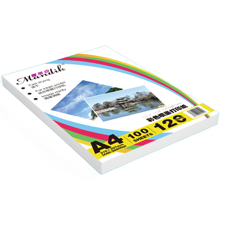 Двусторонняя матовая фотобумага для струйной печати, размер A4, 120 г, 140 г
