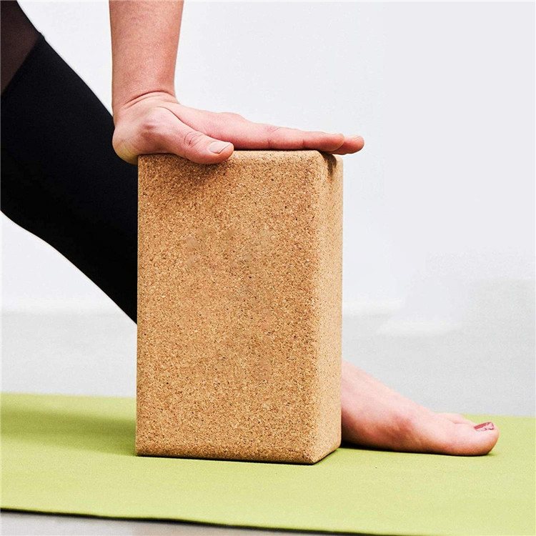 Корковый Корк высокой плотности, натуральный корковый винт, переработанные корковые блоки для йоги