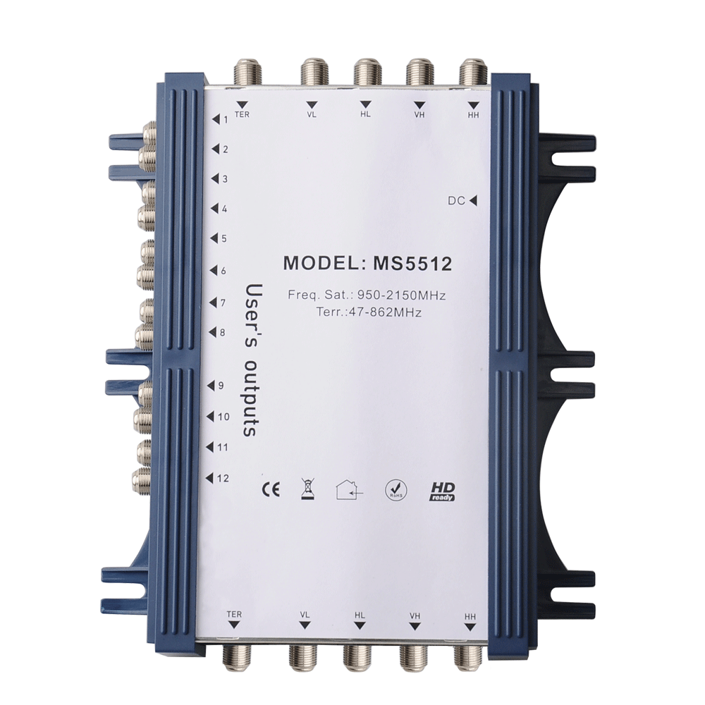 Корпус из листового металла с пластиковым держателем Каскадный 12out multi switch satellite