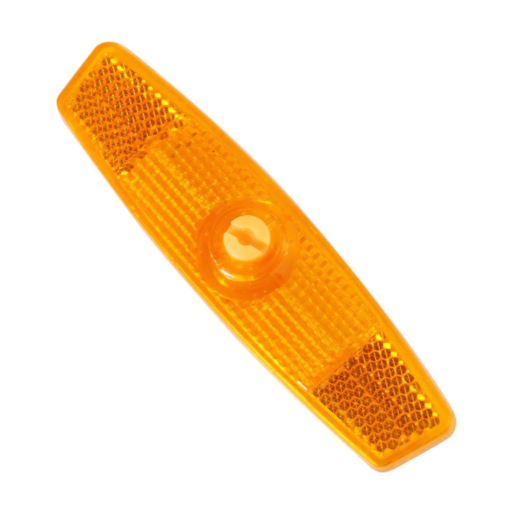 Practical Bicycle Spoke Wheel Rim Reflector Plastic Reflective Lens Riding Safe Warning Clip Decor Bicycle Stickers Accessories