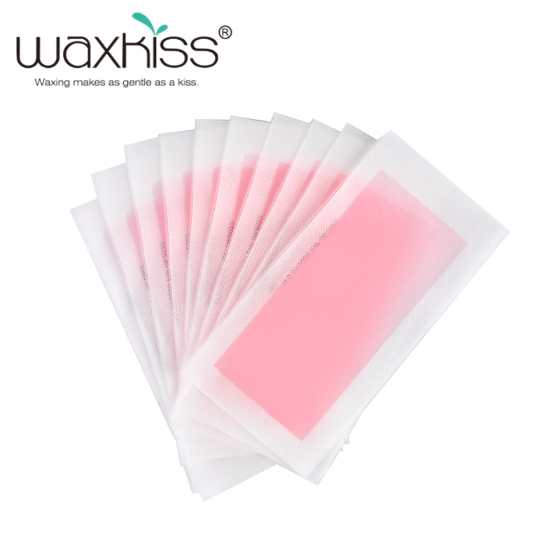 Custom Private Label Wax Strips Depilatory Body Wax Strips for legs arms bikini hair removal
