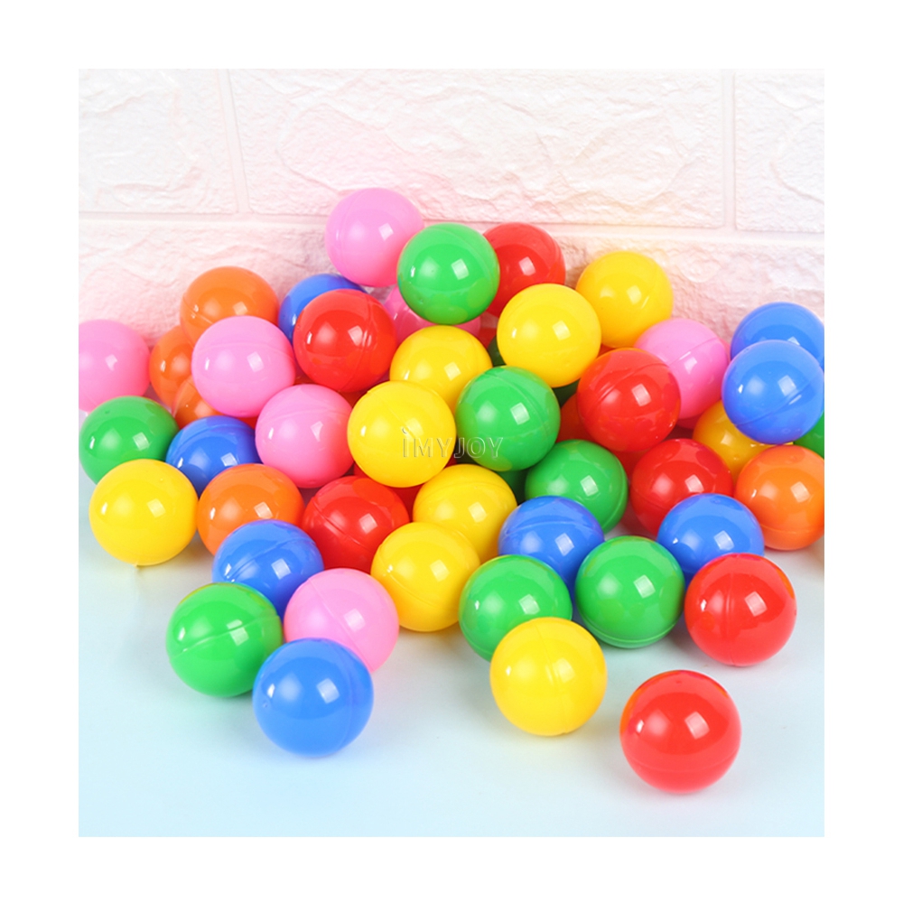 Factory Supply Solid Color Openable Plastic Lottery Ball for Lucky Draw Machine