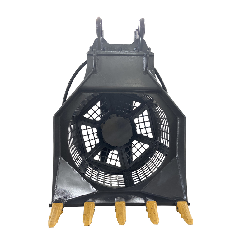 5T excavator 360 degree rotating skeleton bucket screen bucket for excavator