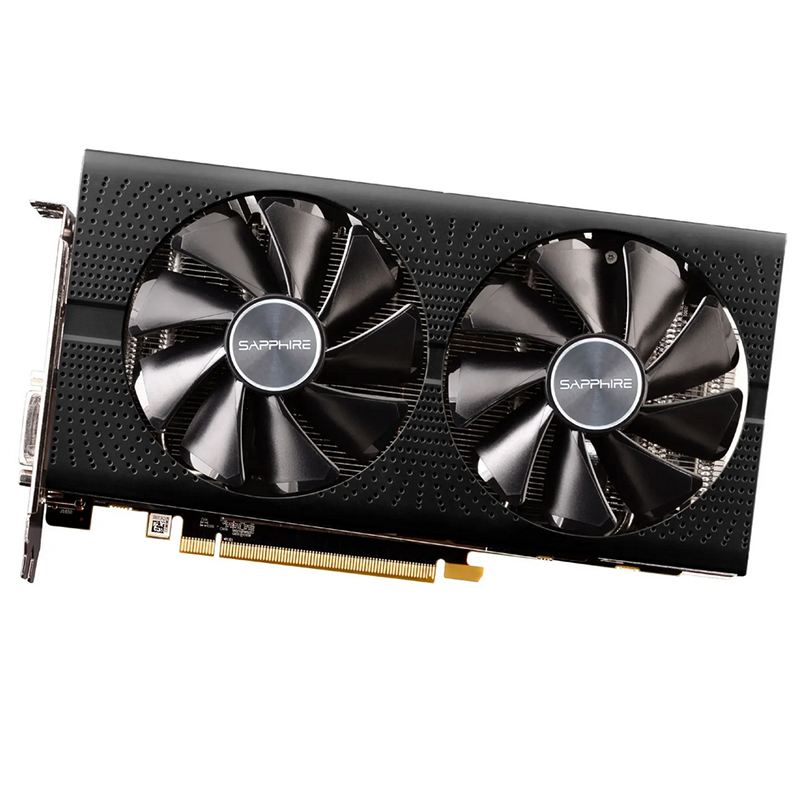 Быстрая доставка, игровая видеокарта RX580 256Bit Gddr5 8Gb для видеокарты GPU RX 580 8GB 2048sp