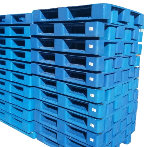 Heavy Duty Large 1200*800mm Plastic Pallets Storage Pallets Warehouse Stackable Large Plastic Pallet