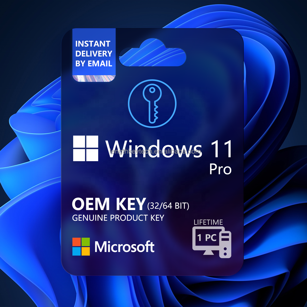 24/7 онлайн Мгновенная Электронная почта доставка Win 11 Pro OEM ключ онлайн Активация Подлинная оригинальная цифровая Лицензия срок службы