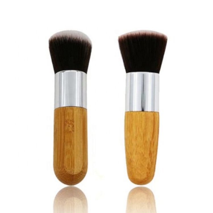 FYD Top Seller Single Bamboo Powder Brush Large Kabuki Foundation Brush