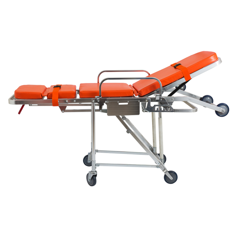 YFH-03 Aluminum Wheelchair Medical Ambulance Stretcher Trolley