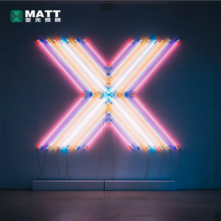 Matt Diy New Generation Separated Neon Light RGB Led Flex Neon Light Tube Cover Neon Sign For Decoration Led Strip
