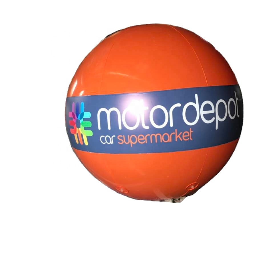 Advertising inflatable floating helium balloons,air soft bubble ball for sport games and outdoor promotion,sphere air balls