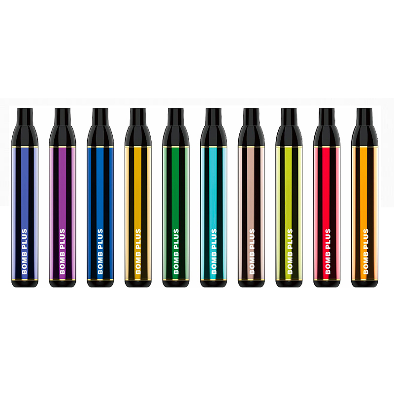 Newest BOMB Plus Disposable E-cigarettes Manufacturer Single Use Vaporizer Pen Disposable Pen Packaging