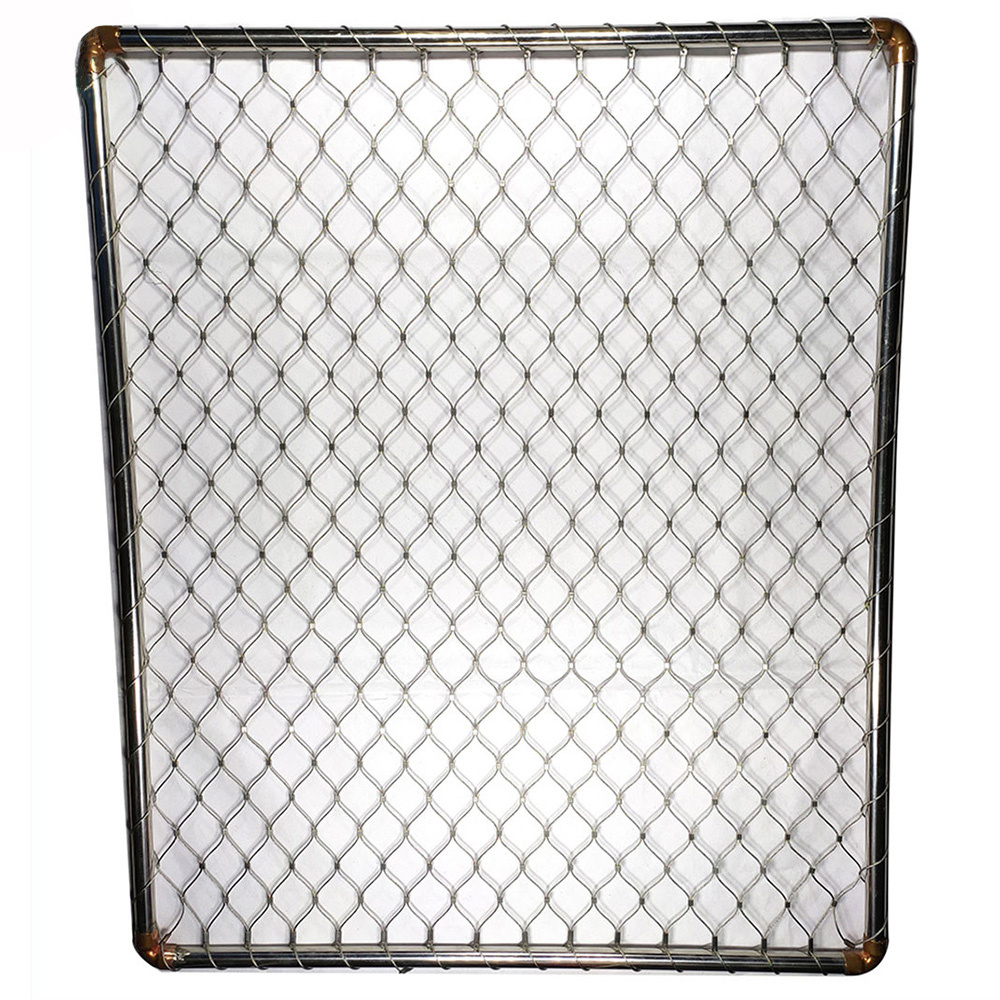 Enclosure Flexible Stainless Steel Wire Rope Fence Zoo Mesh