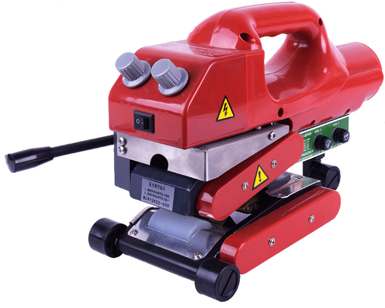 1300W factory existing source plastic material welding machine Source business direct of geomembrane hot melt welding machine