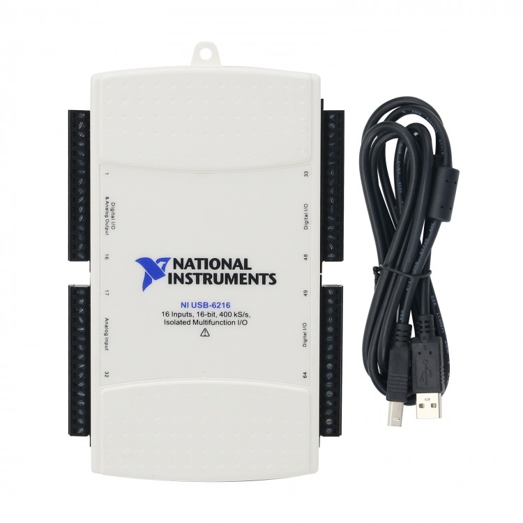 USB-6216 OEM DAQ USB 16 входных сигналов 16Bit 400KS/s изолированный Многофункциональный I/O сбора данных карты для NI