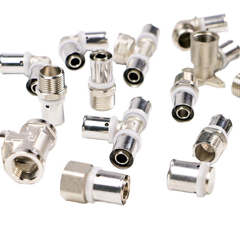 China Wholesale High Quality Peter Millar Copper Fit Compression Pex Pipe fittings Pediasure Brass Press fittings