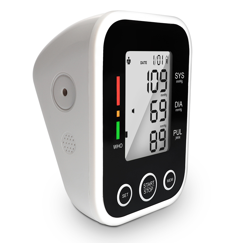 Intelligent rechargeable arm sphygmomanometer Fully automatic digital blood pressure measurement sphygmomanometer