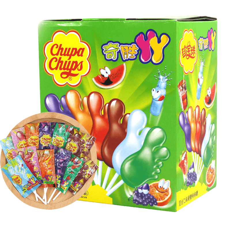 Конфеты ChupaChups, забавные леденцы в форме ног, сладкие жесткие конфеты