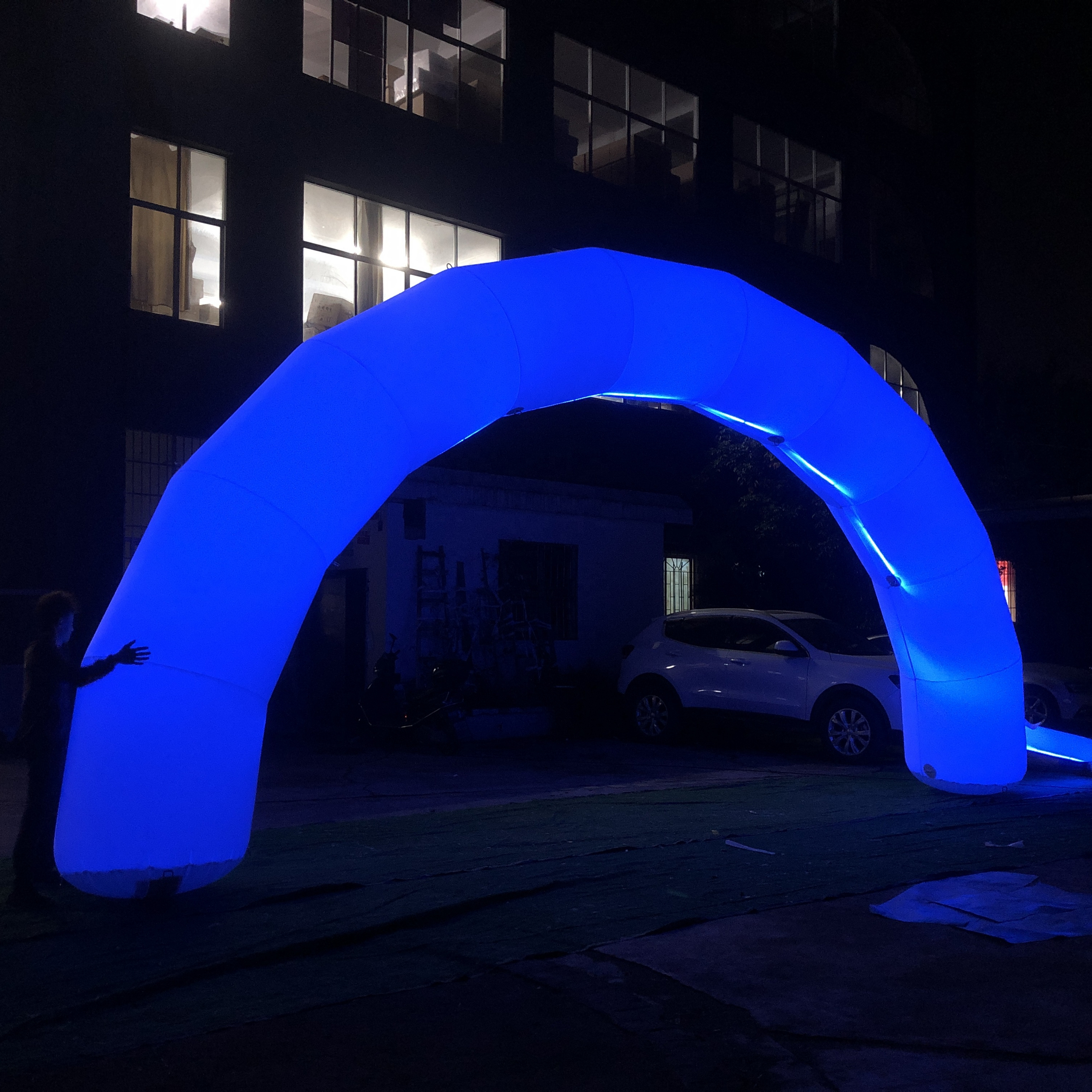 Event Park Party Mall Street Theme Event Background Decoration Inflatable arch Theme event Custom inflatable arch