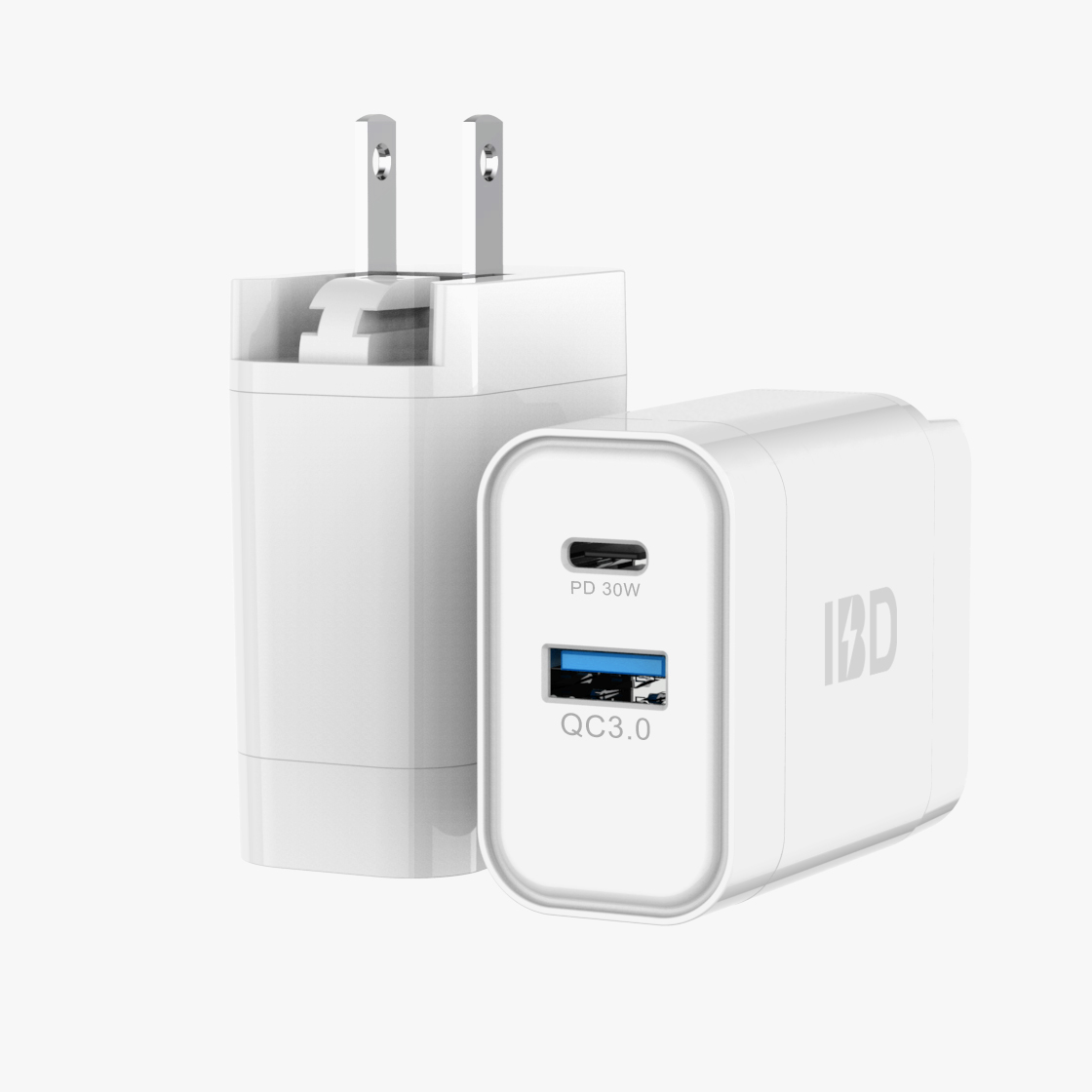 Сетевое зарядное устройство IBD с двумя Usb-портами, США, автомобильное зарядное устройство Electr, настенная розетка, 5 В, 3 А, настенное Usb-зарядное устройство, ночник