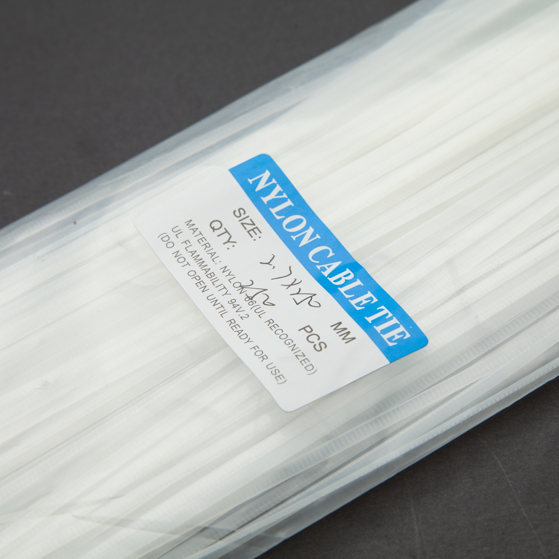Jagasl China The Fine Quality Supplier Wire Tie Plastic Self-Locking Nylon Cable Tie