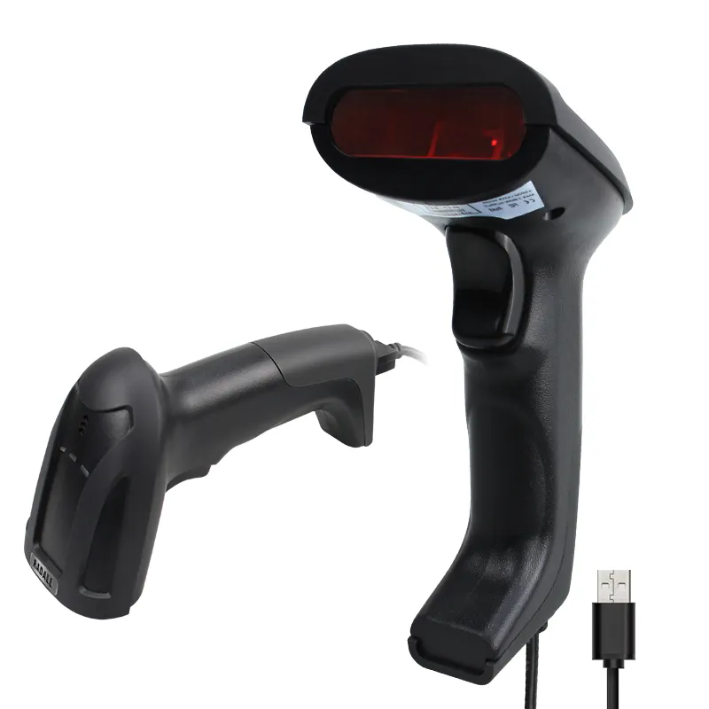 Radall Low Price RD-H1 Wired 1D Bar Code Reader for POS System Handheld Portable Barcode Scanner