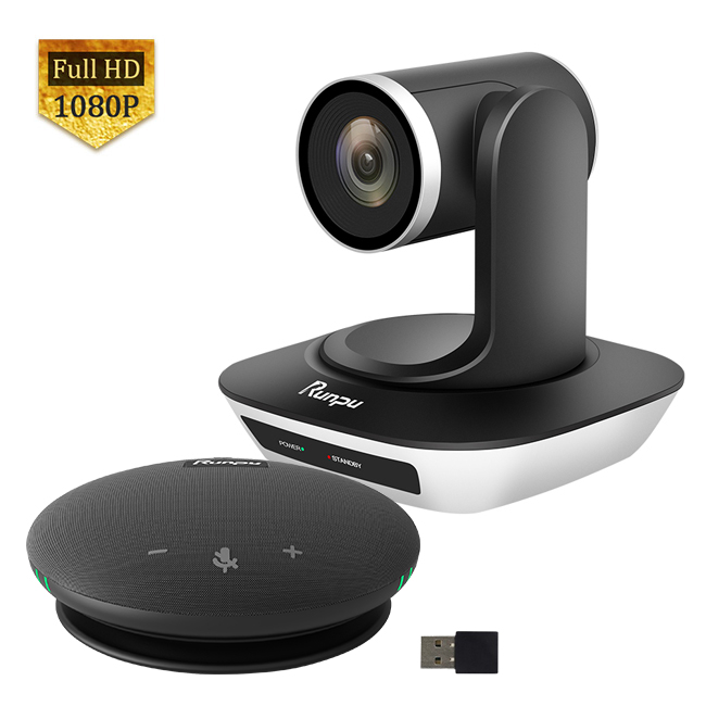 W26 2021 беспроводной, Bluetooth и USB микрофон для конференц-зала 1080P PTZ, веб-камера для конференц-зала, система видеоконференций все в одном