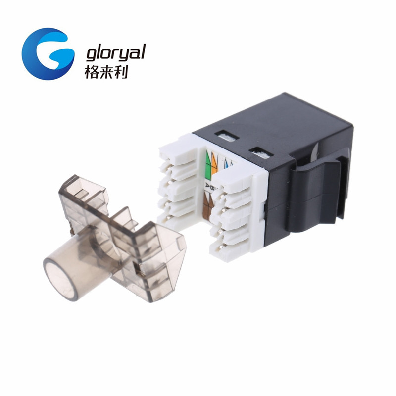Amp Тип rj45 Cat6 180 градусов Keystone Jack